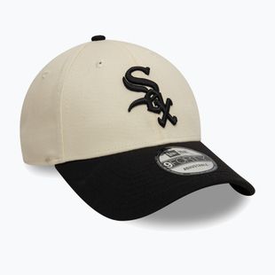 New Era Colourblock 9Forty Chicago White Sox șapcă de baseball bej deschis
