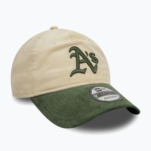 New Era Block Cord 9Twenty Oakland Athletics șapcă de baseball bej deschis