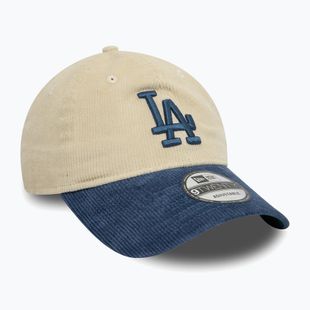 New Era Block Cord 9Twenty Los Angeles Dodgers șapcă de baseball bej deschis