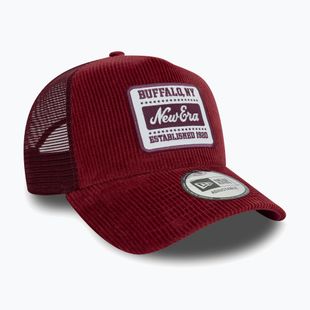 New Era NE Patch Cord Trucker roșu închis șapcă de baseball