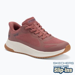 Încălțăminte pentru femei  SKECHERS Bobs Squad 4 Staple Look rose