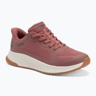 Încălțăminte pentru femei  SKECHERS Bobs Squad 4 Staple Look rose
