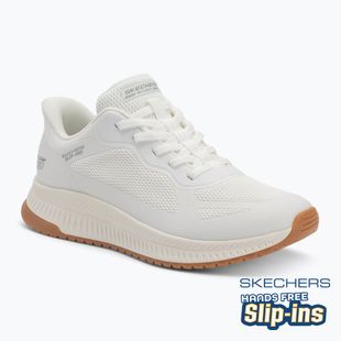 Încălțăminte pentru femei  SKECHERS Bobs Squad 4 Staple Look white