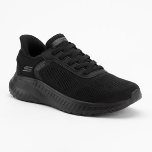 Încălțăminte pentru bărbați SKECHERS Bobs Squad Chaos Solid Step black