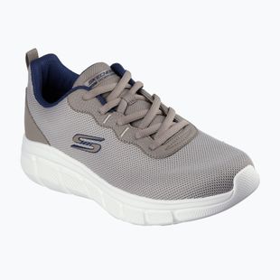 Încălțăminte bărbătească Skechers Bobs Sport B Flex Icy Edge taupe