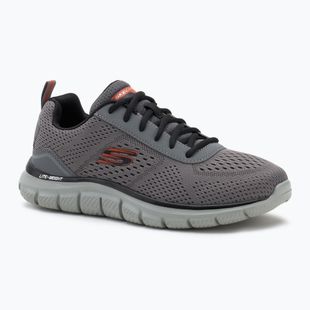 Încălțăminte pentru bărbați Skechers Track Leshur charcoal/orange