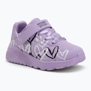 Încălțăminte pentru copii SKECHERS Uno Lite Love Levitate lavender/multi