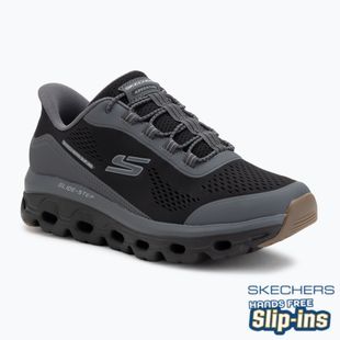 Pantofi bărbați SKECHERS Glide-Step Sole Glover Peak negru/cărbune