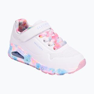 Încălțăminte pentru copii SKECHERS Uno Gen1 Fresh Blooms white