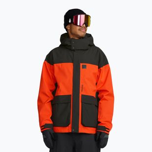 Geacă de snowboard pentru bărbați Volcom Kleveland orange shock