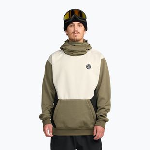 Bluză de snowboard pentru bărbați Volcom Hydro Riding Hoodie military
