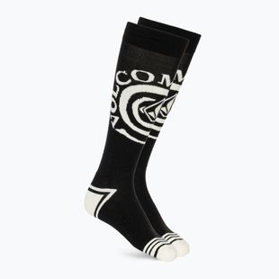 Șosete de schi pentru bărbați Volcom Spiral Over The Calf black