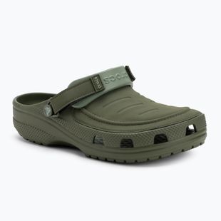 Papuci pentru bărbați  Crocs Yukon Vista II LR Clog army green