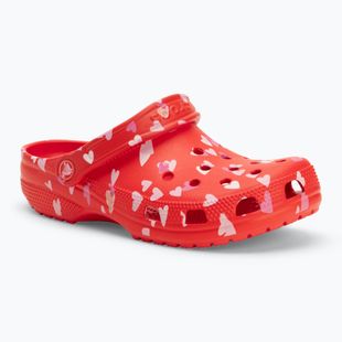 Papuci Crocs Classic Valentines Day Clog cherry red