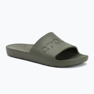 Papuci Crocs Slide army green