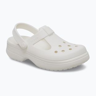 Șlapi pentru copii Crocs Classic Mary Jane Clog chalk