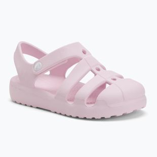 Sandale pentru copii Crocs Classic Fisherman Kids pink milk
