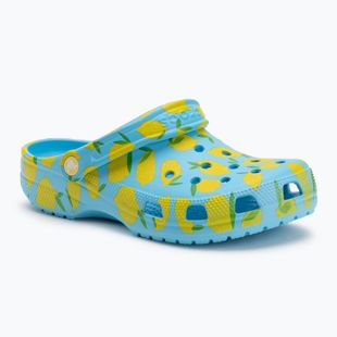 Papuci Crocs Classic Fresh Fruits Clog tinted glass