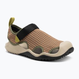 Sandale pentru bărbați Crocs Swiftwater Mesh Deck sepia