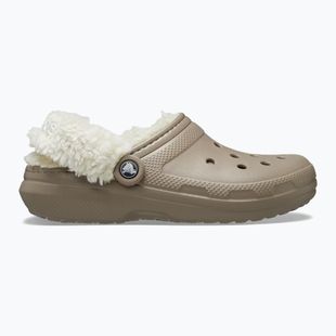 Șlapi Crocs Classic Fleece Lined mushroom
