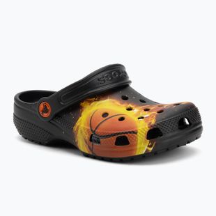Papuci pentru copii Crocs Flaming Bball Clog Kids black