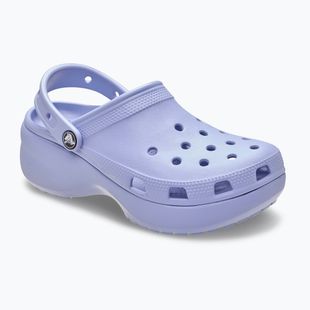 Șlapi pentru femei Crocs Classic Platform Clog blue haze