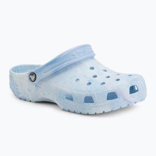 Șlapi Crocs Classic Watercolor Marbled oxygen swirl