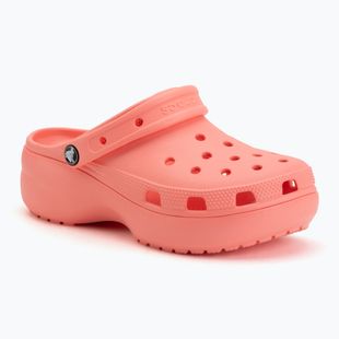 Șlapi pentru femei Crocs Classic Platform Clog guava