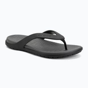 Șlapi Crocs Coast Flip black/slate grey