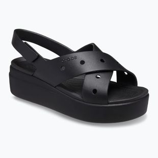 Sandale pentru femei Crocs Broklyn 4U Cross Strap black