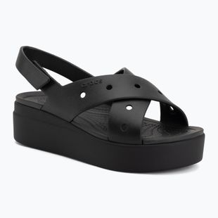 Sandale pentru femei Crocs Broklyn 4U Cross Strap black
