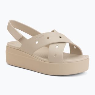 Sandale pentru femei Crocs Broklyn 4U Cross Strap frappe