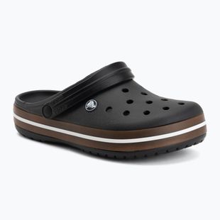 Șlapi Crocs Crocband Gum black