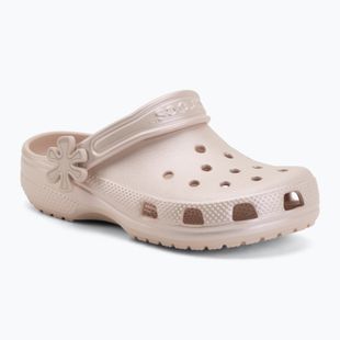 Șlapi pentru copii Crocs Classic Pearl Shine quartz