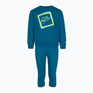 Trening pentru copii Nike Sportswear Get With Me Lightweight Fleece green abyss