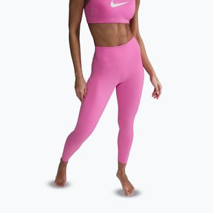 Colanți pentru femei Nike One High-Waisted 7/8 playful pink