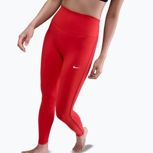 Colanți pentru femei Nike One High-Waisted light crimson/black