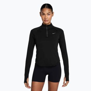 Bluză de alergare pentru femei Nike Tempo Dri-Fit 1 / 4 Zip black