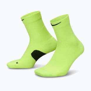 Șosete Nike Running Midweight Micro Crew volt/black/black
