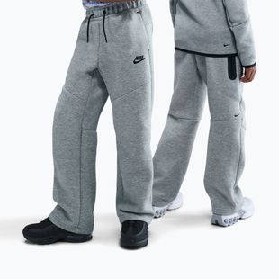 Pantaloni pentru copii Nike Sportswear Tech Fleece dark grey heather/black/black