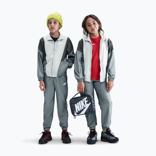 Trening pentru copii Nike Sportswear Woven smoke grey/light smoke grey/white