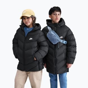Geacă izolată pentru copii Nike Sportswear All Day Play black/white