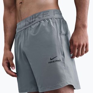 Pantaloni scurți pentru bărbați Nike Pro Training Dri-Fit 6" smoke grey/black