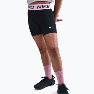 Pantaloni scurți pentru copii Nike Pro Dri-Fit 5" black/med soft pink/white