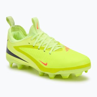 Ghete de fotbal pentru copii Nike Phantom 6 Low Academy FG/MG Jr hyper crimson/limelight/black