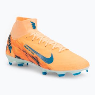 Ghete de fotbal pentru bărbați Nike Mercurial Superfly 10 Pro Kylian Mbappe FG melon tint/igloo