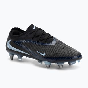 Încălțăminte de fotbal pentru bărbați Nike Phantom 6 Low Elite SG-Pro black/black