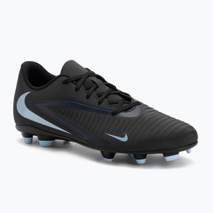 Încălțăminte de fotbal pentru bărbați Nike Phantom 6 Low Club FG/MG black/black
