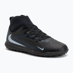 Încălțăminte de fotbal pentru copii Nike Phantom 6 High Club Jr TF black/black