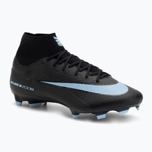 Încălțăminte de fotbal pentru bărbați Nike Mercurial Superfly 10 Academy MG black/ice blue